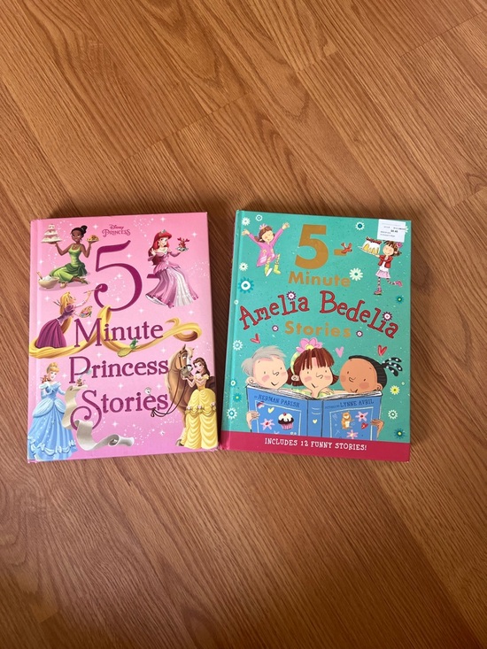 Disney Other - 5 Minute Princess & Amelia Bedelia Stories
